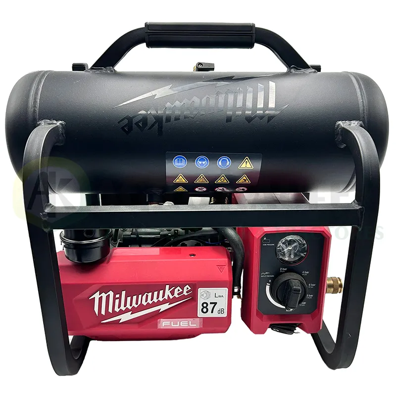 COMPRESOR DE AIRE  MILWAUKEE M18 7,6 LITROS 9,3 BAR ... 4933472166          