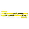 JUEGO PEGATINAS JOHN DEERE 1020 1020-P              