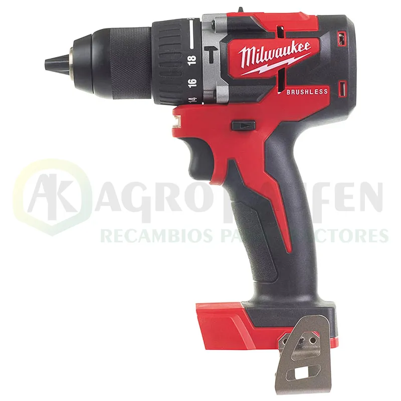 TALADRO PERCUTOR M18 COMPACTO SIN ESCOBILLAS 18V SIN... 4933464557          