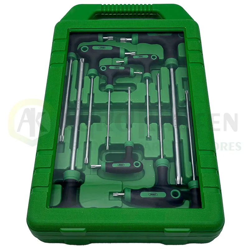 SET DE 9 LLAVES TORX EN FORMA DE "T" 51959               