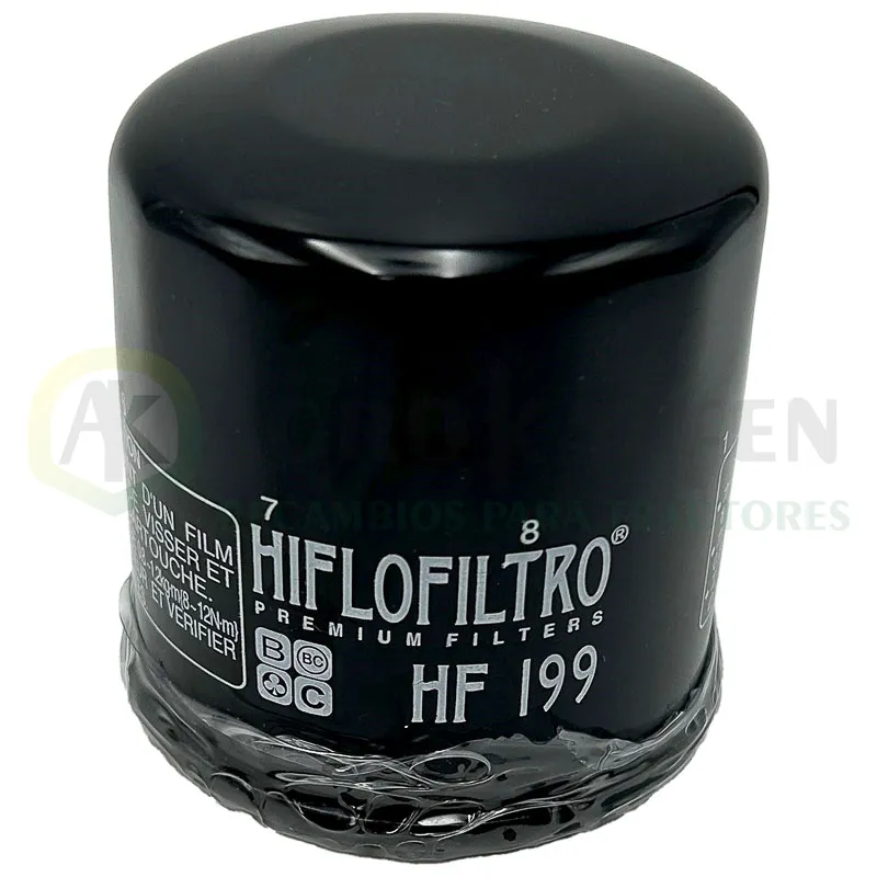 FILTRO ACEITE MOTO HF199 HF199               