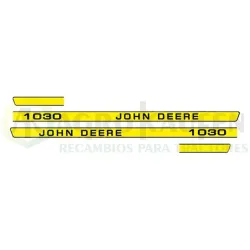 JUEGO PEGATINAS JOHN DEERE 1030 1030-P              