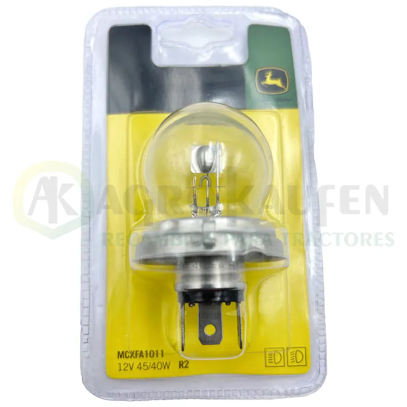 LAMPARA FARO JOHN DEERE ORIGINAL 410 R2 12V 45-40W MCXFA1011           