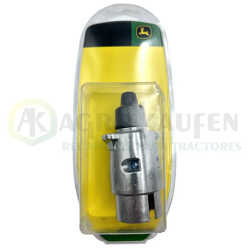 ENCHUFE REMOLQUE 7 PINES METALICO MACHO JOHN DEERE ORIGINAL MCXFA1249           