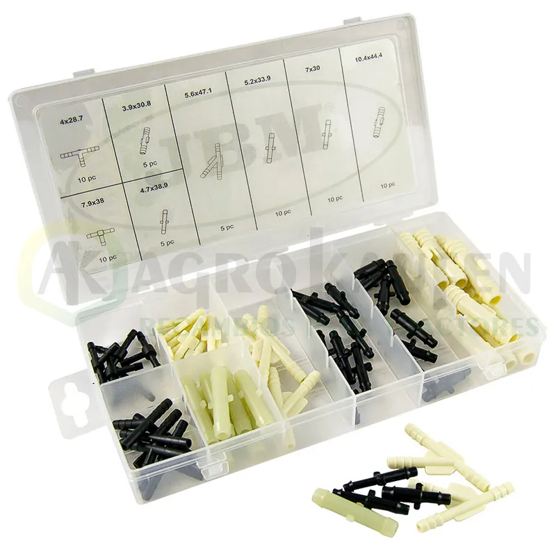 ESTUCHE CONECTORES MANGUERA 65 PCS 53434               