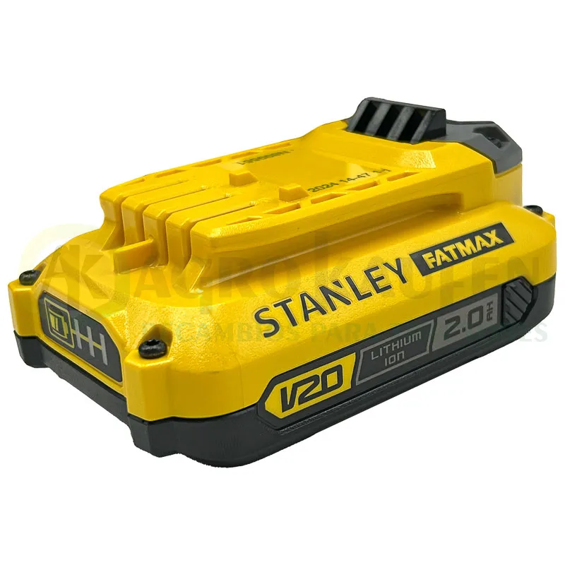 TALADRO PERCUTOR STANLEY BL V20 100 ACCESORIOS SFMCD715D2A-QW      