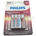 PILA LR6-AAA PHILIPS PACK 4 INDIVISIBLE VAC10263-1          