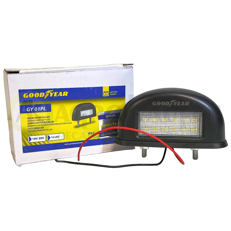 LUZ MATRICULA LED GOOD YEAR VAC10709            