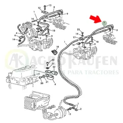 MANGUERA A-A Original AL153161            