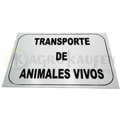 PLACA ANIMALES VIVOS VAC12001            