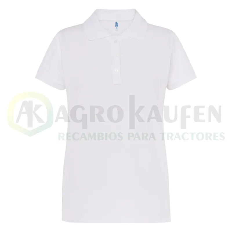 POLO ENTALLADO MUJER MANGA CORTA 100% ALG. 200 GR AGK8029             