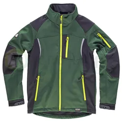 CHAQUETA J DEPORT SOFTSHELL VERDE BOTELLA Y NEGRO / AMA... AGK8057             