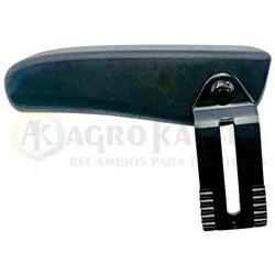 REPOSABRAZOS MSG85/95 DERECHO FIJO NEGRO JOHN DEERE AL114134-F-1        