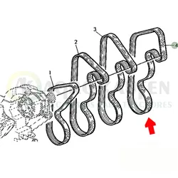 CORREA VENTILADOR Original L115659             