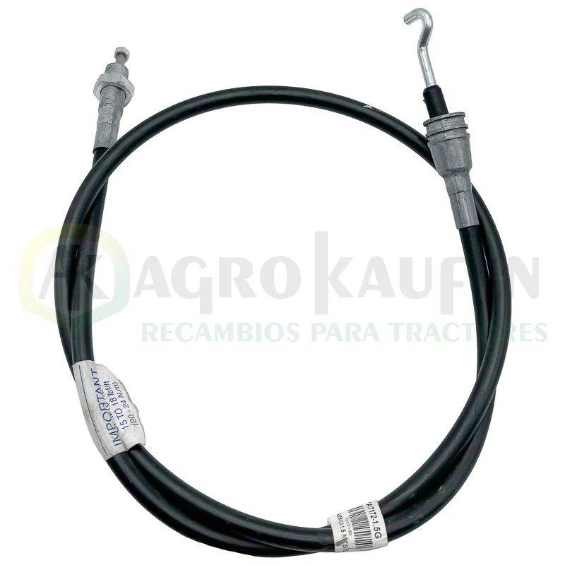 CABLE SIRGA 1.5 MTS GANCHO VAC17172-1.5G       