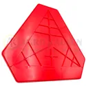 PLACA TRIANGULO V5 PLASTICO 430 x 376 mm AGK2302             