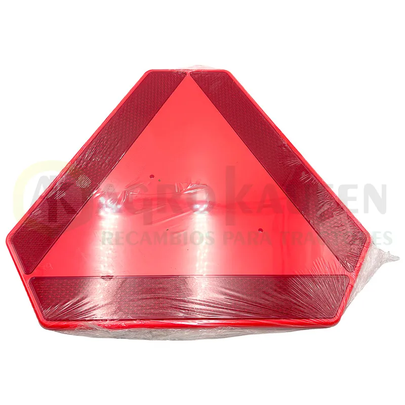 PLACA TRIANGULO V5 PLASTICO 430 x 376 mm AGK2302             