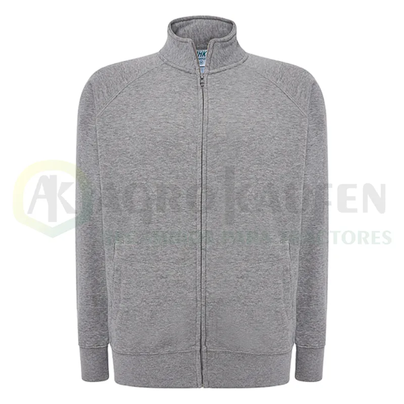 SUDADERA UNISEX FULLZIP CREMALLERA COMPLETA A TONO 290 GRS AGK8034             