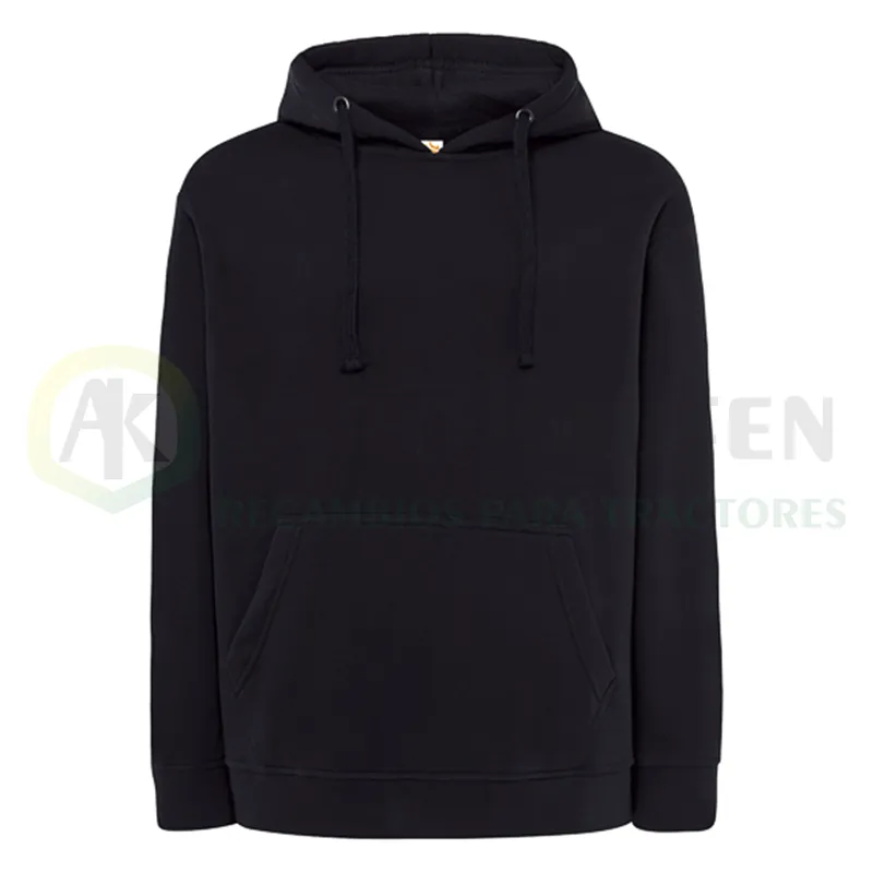 SUDADERA UNISEX BOLSILLO KANGURO CON CAPUCHA 65%POL-35%... AGK8035             