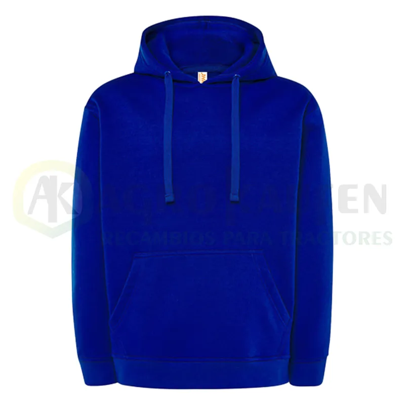 SUDADERA UNISEX BOLSILLO KANGURO CON CAPUCHA 65%POL-35%... AGK8035             