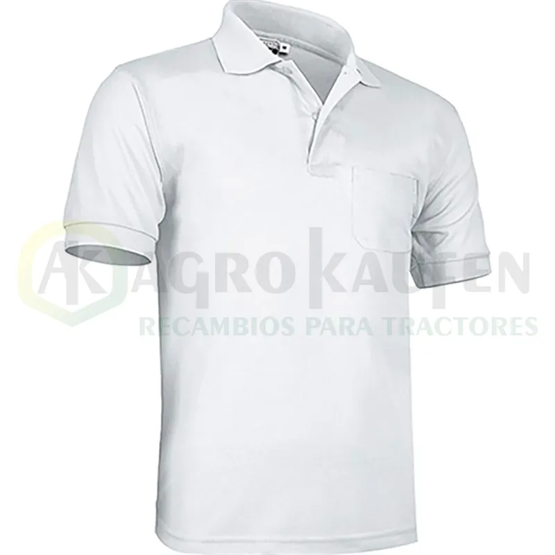 POLO TOP HAWK UNISEX MANGA CORTA CON BOLSILLO 100% ALGO... AGK8124             