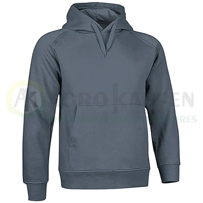 SUDADERA STREET CON CAPUCHA BOLSILLO CANGURO 350 GR AGK8140             