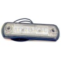 LUZ GALIBO DELANTERA LED BLANCA 12-24V VAC10463            