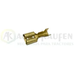 FAXTON HEMBRA DE 6,3 CABLE 1mm 2,5mm VAC10579            