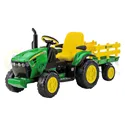 TRACTOR DE JUGUETE JOHN DEERE CON REMOLQUE 12V A BATERIA MCE42647X000        