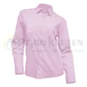 CAMISA MUJER OXFORD MANGA LARGA 60%ALG.40%POL AGK8005             