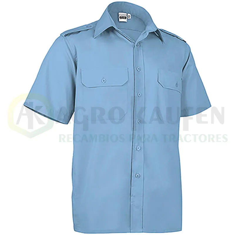 CAMISA VIGILANT MANGA CORTA 2 BOL. TAPETA Y PRESILLA HOMBRO AGK8021             