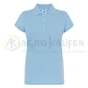 POLO ENTALLADO MUJER MANGA CORTA 100% ALG. 200 GR AGK8029             