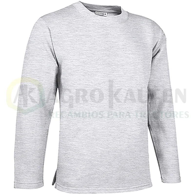 SUDADERA UNISEX OPEN CUELLO REDONDO 35% ALG. 65%POL. 300 GR AGK8033             