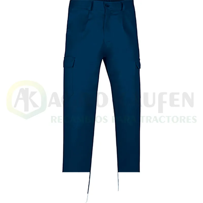 PANTALON ECO MILLER MULTIBOLSILLOS AZUL MARINO 200 GR AGK8108             