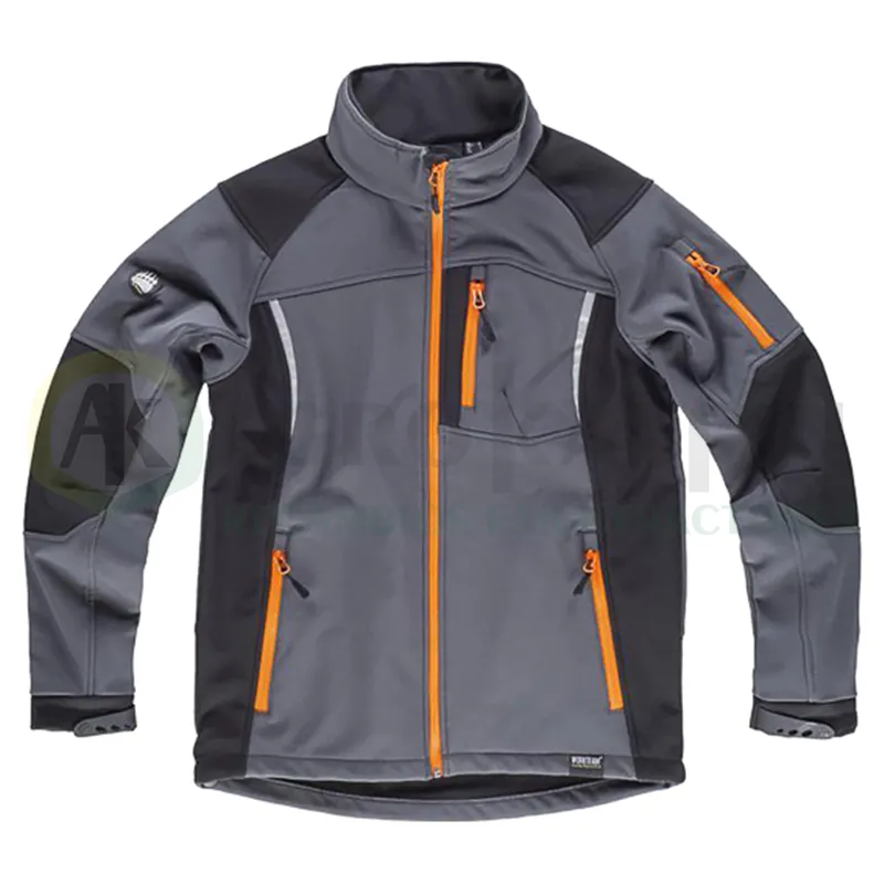 CHAQUETA LAND SOFTSHELL COMBINADA EN DOS COLORES 330 GR AGK8127             