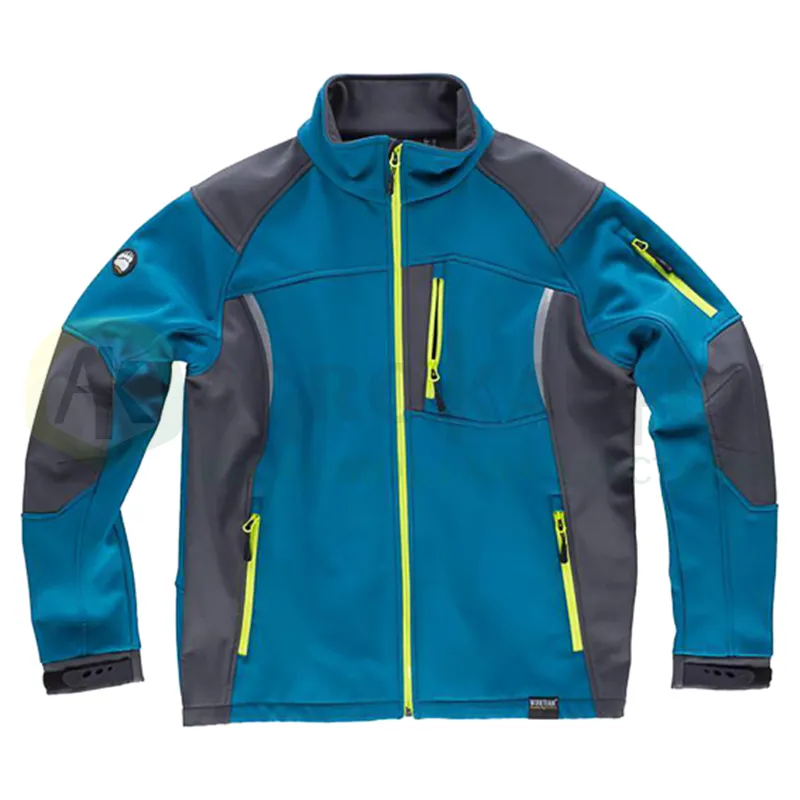 CHAQUETA LAND SOFTSHELL COMBINADA EN DOS COLORES 330 GR AGK8127             