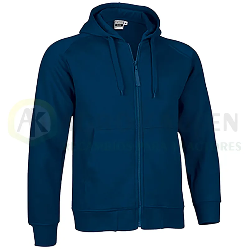 SUDADERA RIDE CREMALLERA COMPLETA Y CAPUCHA 350 GR AGK8133             