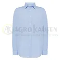 CAMISA HOMBRE LONDON MANGA LARGA 65%POL 35% ALG AZUL CLARO AGK8001             