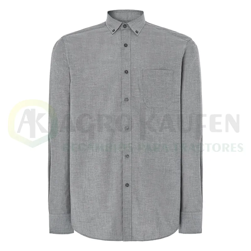 CAMISA HOMBRE OXFORD MANGA LARGA 60%ALG.40%POL AGK8004             