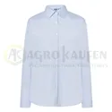 CAMISA MUJER OXFORD MANGA LARGA 60%ALG.40%POL AGK8005             