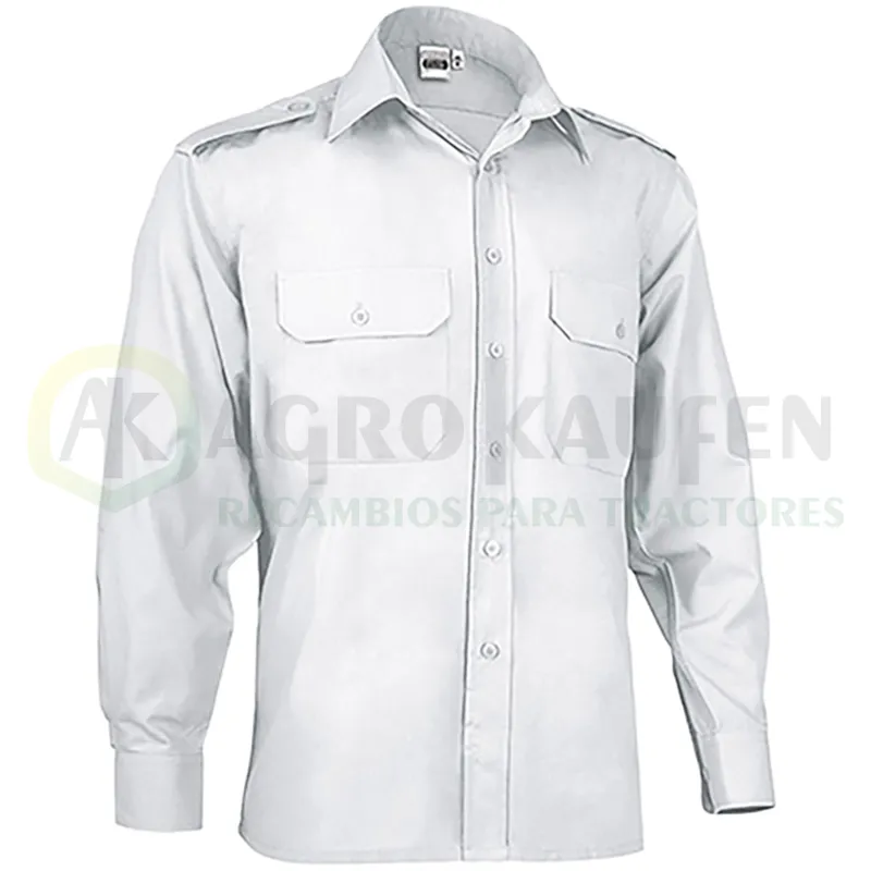 CAMISA VIGILANT MANGA LARGA 2 BOL. TAPETA Y PRESILLA HOMBRO AGK8022             