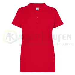 POLO ENTALLADO MUJER MANGA CORTA 100% ALG. 200 GR AGK8029             