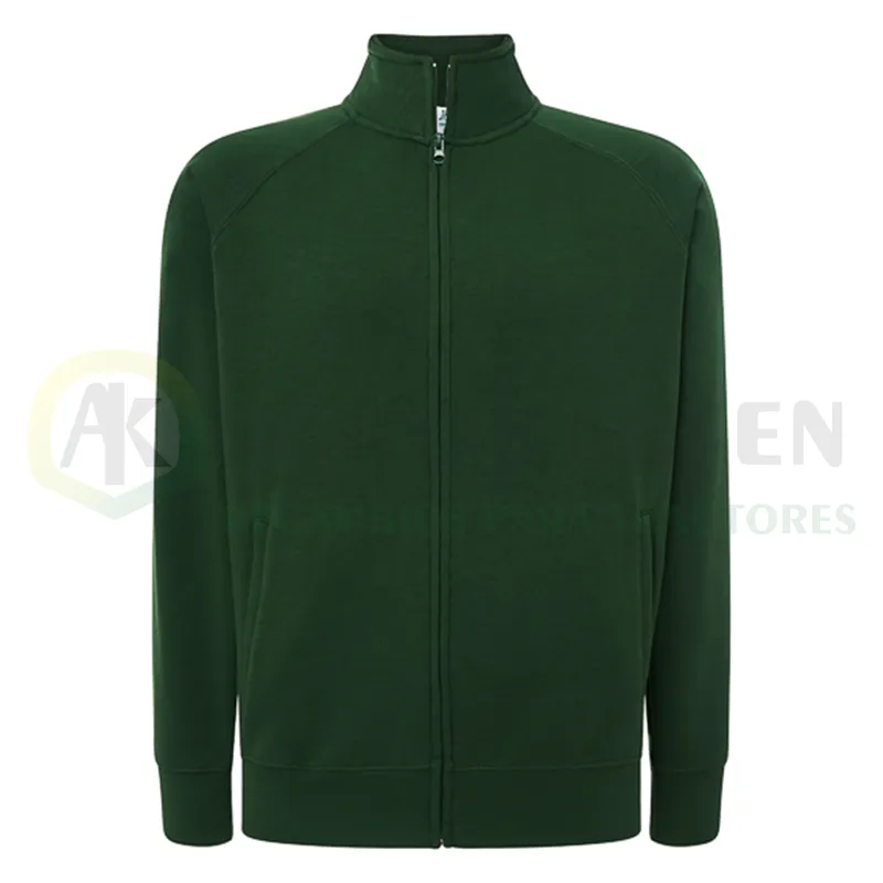 SUDADERA UNISEX FULLZIP CREMALLERA COMPLETA A TONO 290 GRS AGK8034             