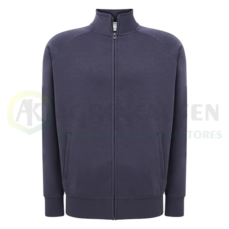 SUDADERA UNISEX FULLZIP CREMALLERA COMPLETA A TONO 290 GRS AGK8034             