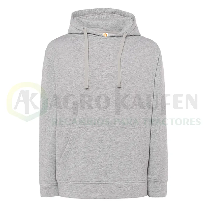 SUDADERA UNISEX BOLSILLO KANGURO CON CAPUCHA 65%POL-35%... AGK8035             