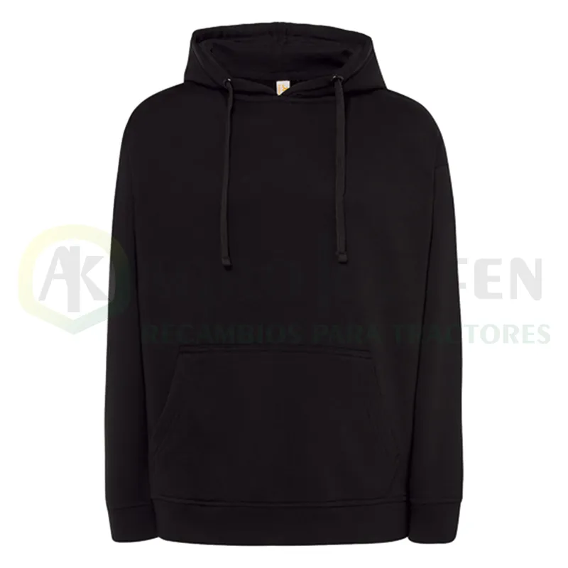 SUDADERA UNISEX BOLSILLO KANGURO CON CAPUCHA 65%POL-35%... AGK8035             