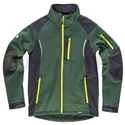 CHAQUETA J DEPORT SOFTSHELL VERDE BOTELLA Y NEGRO / AMA... AGK8057             