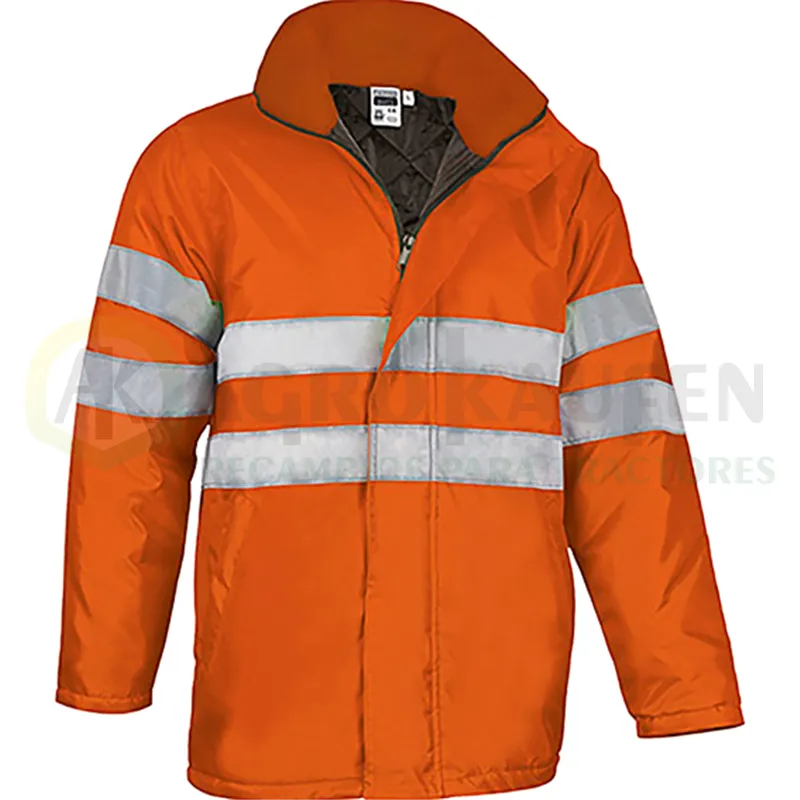 PARKA TRAFFIC ALTA VISIBILIDAD IMPERMEABLE DOBLE CUELLO... AGK8100             