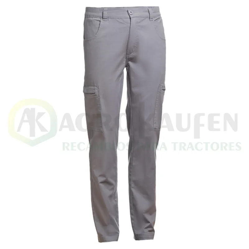 PANTALON TALLIN MUJER ESTRECHO MULTIBOLSILLOS 2% ELASTICO AGK8172             