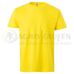 CAMISETA MANGA CORTA 100% ALGODÓN 150 GR CON SERIGRAFIA... AGK8227             